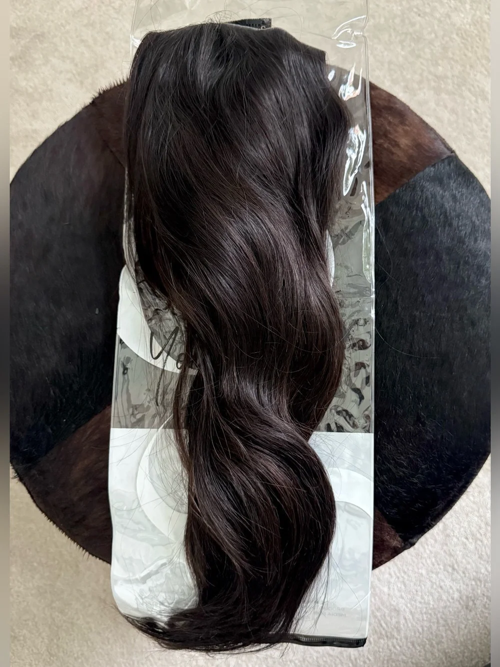 Go Sleek Follicle Fusion U-Part Wig 16” Long - Body Wave 100% Human Hair - NEW